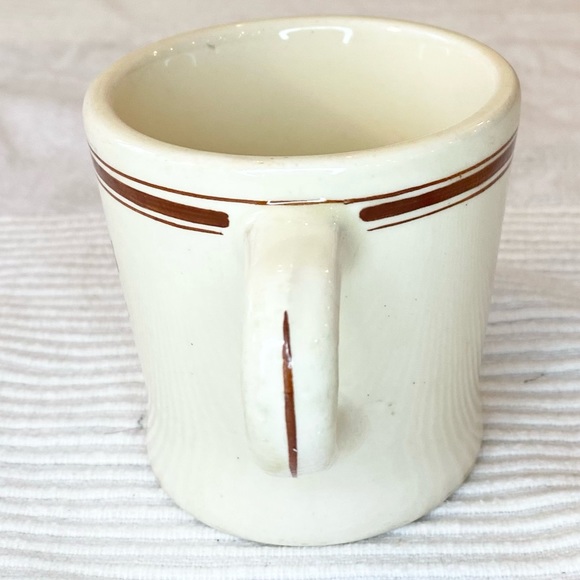 FRY'S HOT CHOCOLATE Mug by Duraline Grindley Hotelware CO England Honey Glaze - Picture 8 of 12